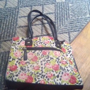 Betsey Johnson Pink Rose Purse